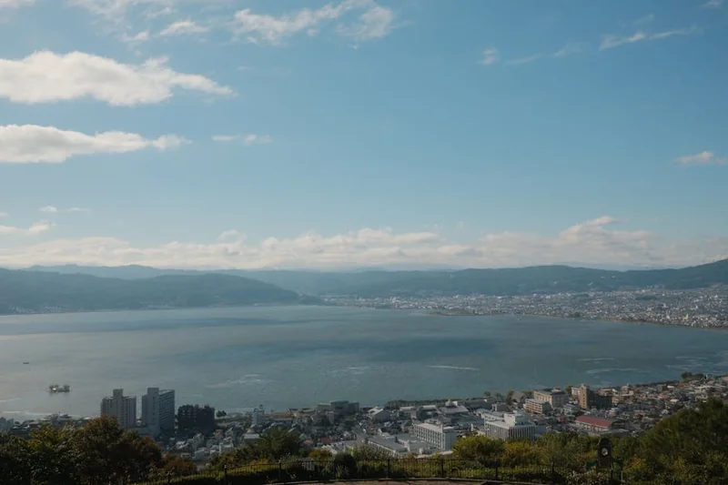 일본 시가현 호수