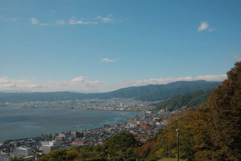 일본 시가현 호수